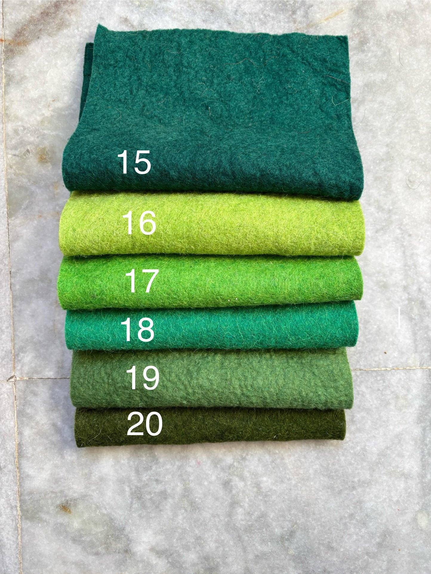 3mm Wool Felt Sheet – Thick Pure Wool Felt for Crafts, High-Quality Wool Felt Sheets, Ideal for Sewing & DIY Projects