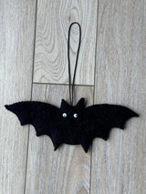 Halloween Bats – Halloween Felt Bat Ornaments, Hanging Bats For Garland, Halloween Tree Ornament, Bowl Fillers, Halloween Filz Decor