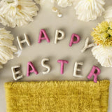 Custom Wool Felt Garland: Personalized Bunting Decor