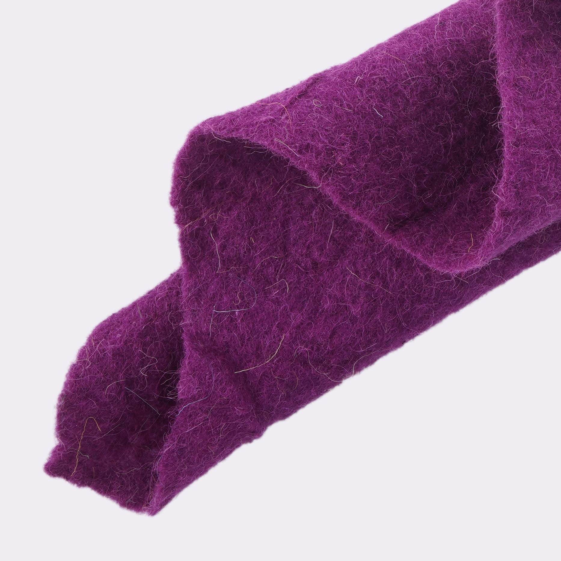 Purple Merino Wool Felt Sheet: 3mm Thick, A4 Size