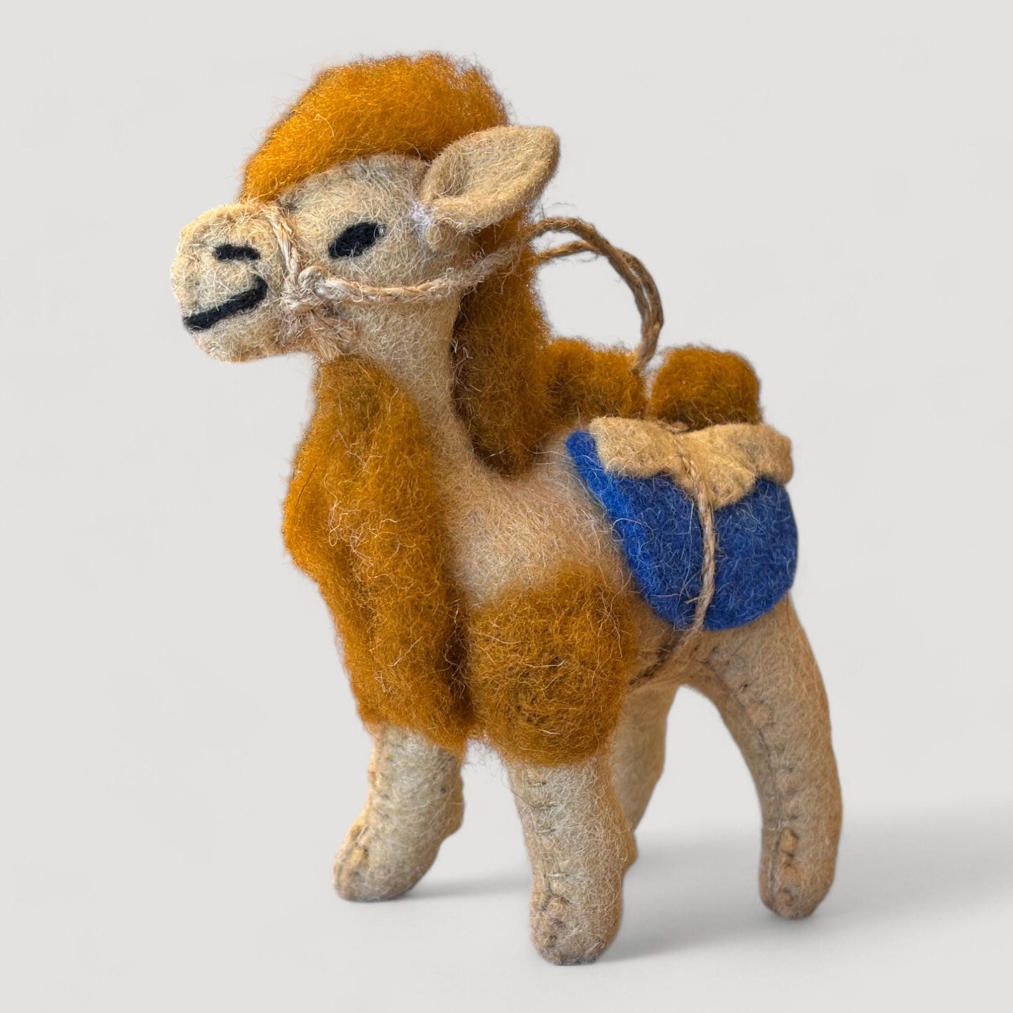 Wool Felt Camel Wall Hanging Handmade Boho Nursery Home Decor