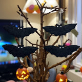 Halloween Bats – Halloween Felt Bat Ornaments, Hanging Bats For Garland, Halloween Tree Ornament, Bowl Fillers, Halloween Filz Decor