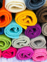 Wool Felt Sheets: 3MM Soft Quality for Sewing & Crafts (8" x 12")