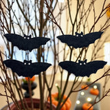 Halloween Bats – Halloween Felt Bat Ornaments, Hanging Bats For Garland, Halloween Tree Ornament, Bowl Fillers, Halloween Filz Decor