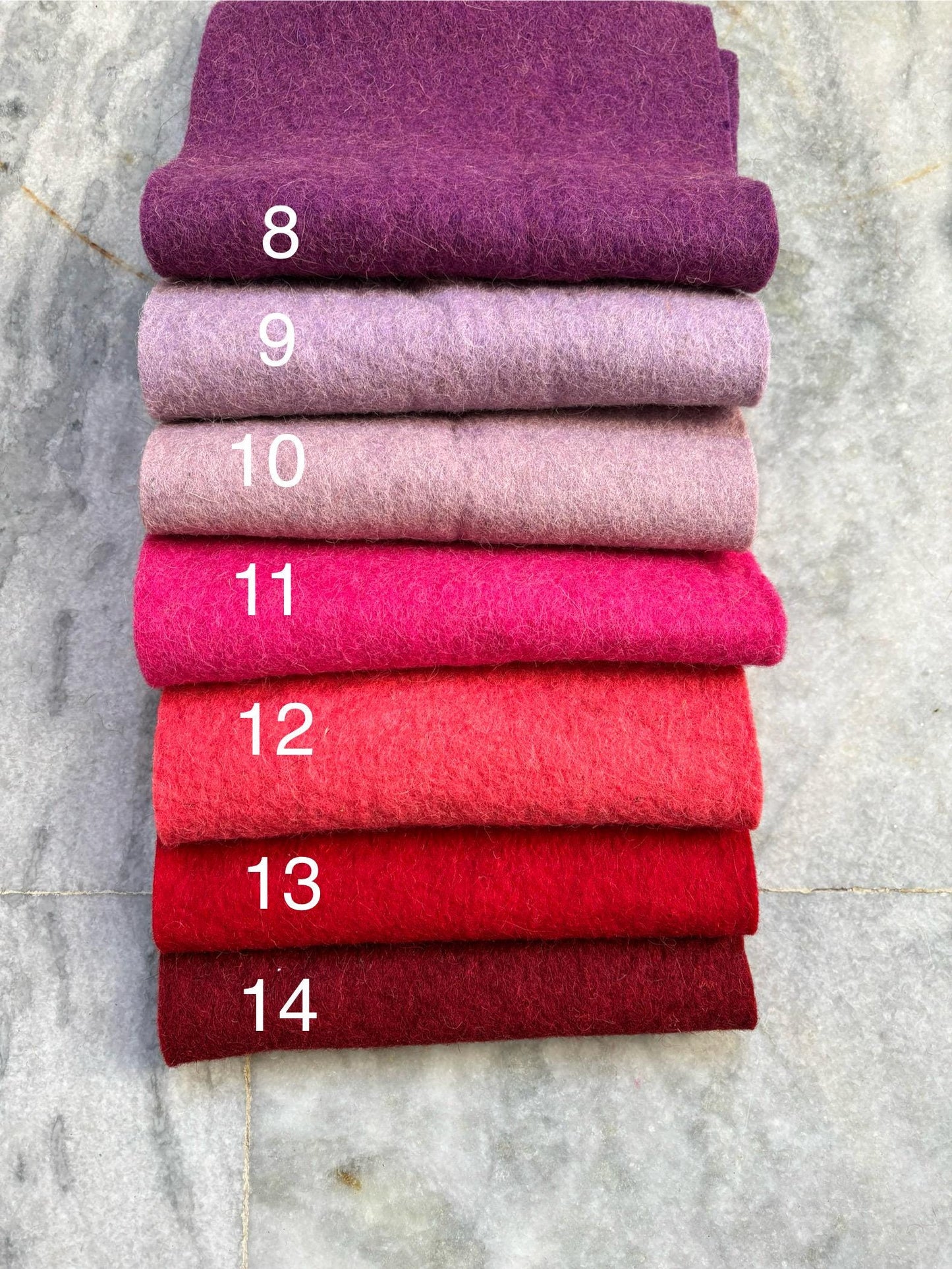 3mm Wool Felt Sheet – Thick Pure Wool Felt for Crafts, High-Quality Wool Felt Sheets, Ideal for Sewing & DIY Projects