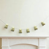 Wool Felt Ghost Garland: Halloween Decoration