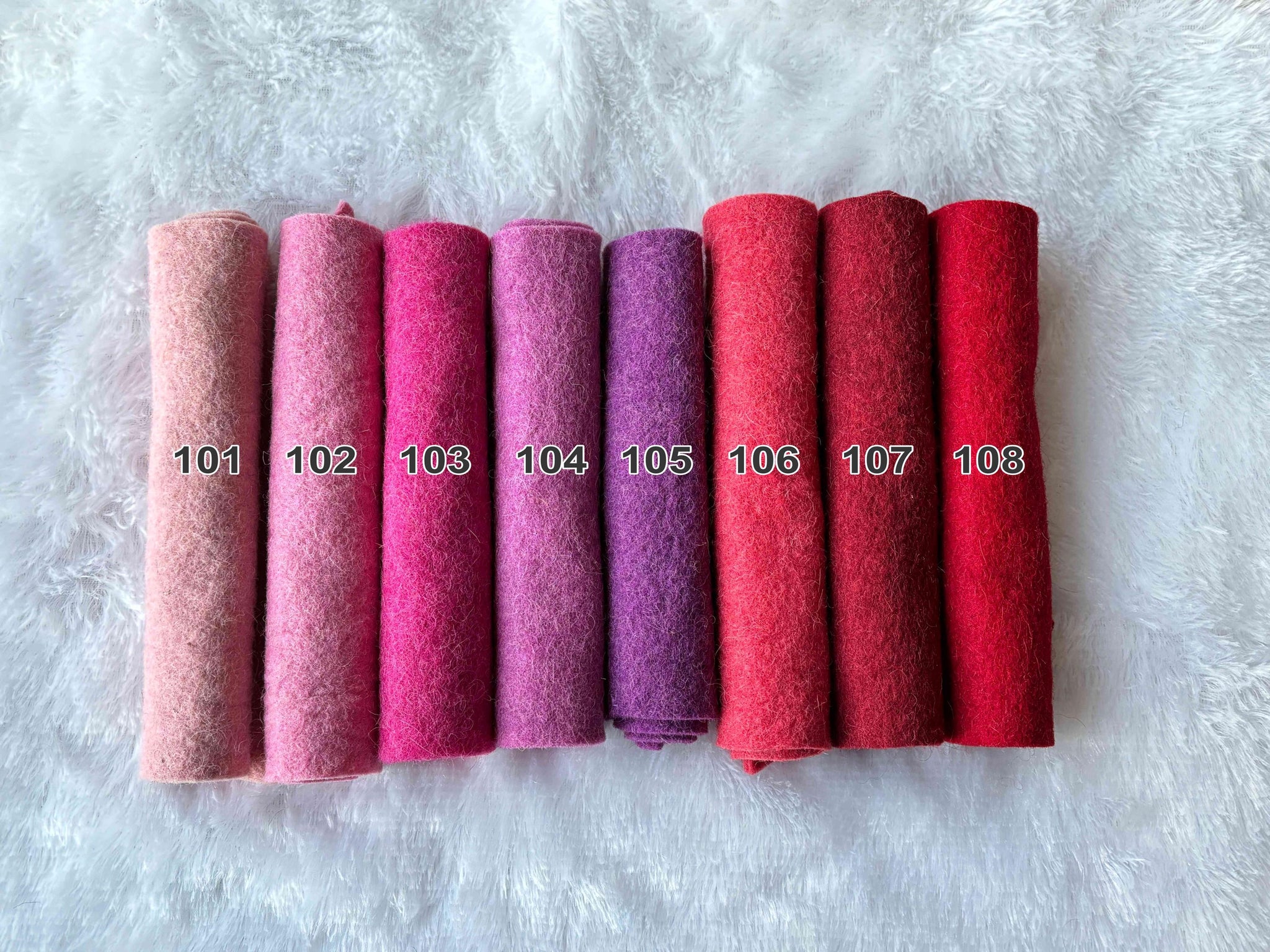 Wool Felt Sheets: 3MM Soft Quality for Sewing & Crafts (8" x 12")