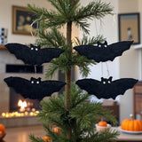 Halloween Bats – Halloween Felt Bat Ornaments, Hanging Bats For Garland, Halloween Tree Ornament, Bowl Fillers, Halloween Filz Decor