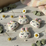 Set of 5 Handmade Wool Felt Carrots – Easter Basket Fillers, Spring Tiered Tray Decor