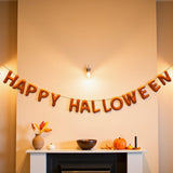 Felt Halloween Garland, Wool Decor, Spooky Season Hanging