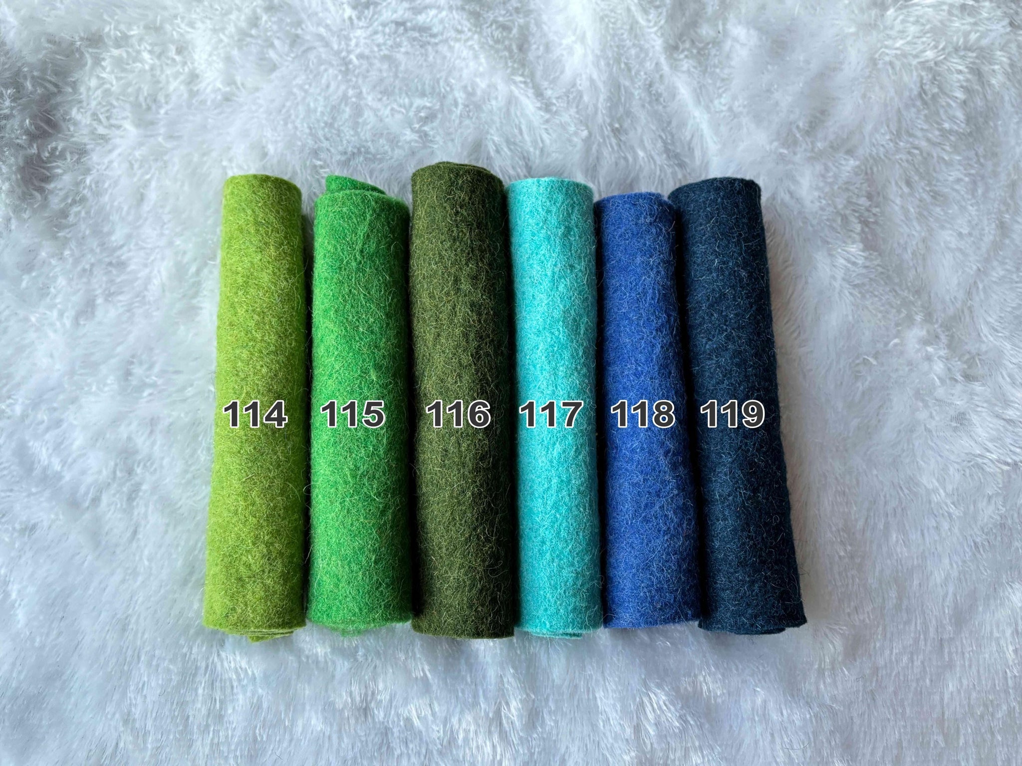Wool Felt Sheets: 3MM Soft Quality for Sewing & Crafts (8" x 12")