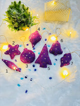 Handmade Wool Felt Christmas Ornaments – Festive Tree Décor