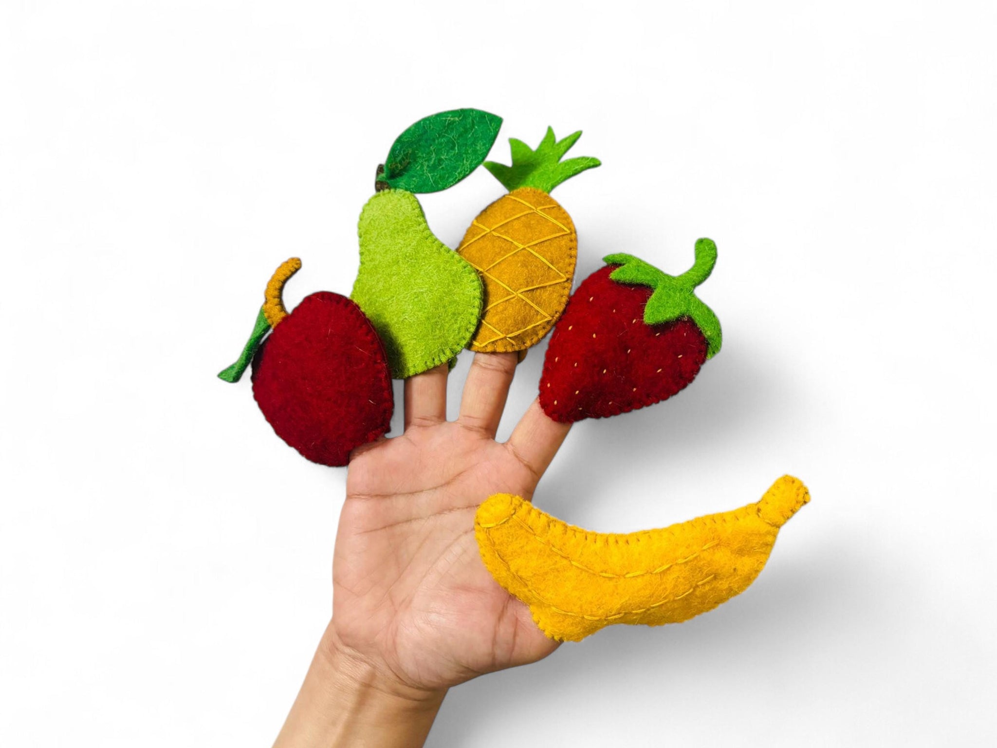 felt Finger Puppet Set | Montessori Storytelling Puppets | Preschool & Nursery Toys for Kids
