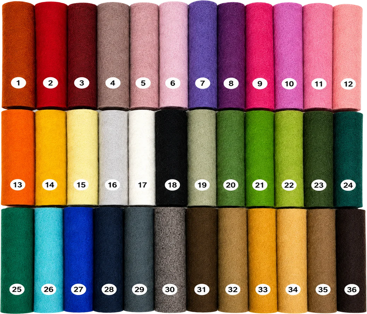 Premium Wool Felt Sheets
