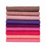Premium Wool Felt Sheets – 3mm Thick | Choose Your Colour & Size
