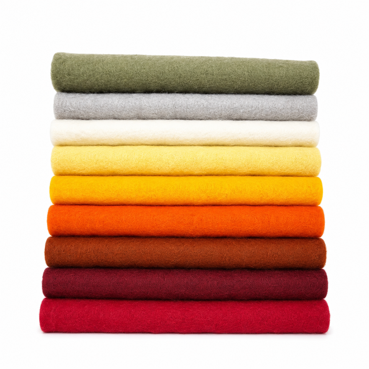 Premium Wool Felt Sheets – 3mm Thick | Choose Your Colour & Size