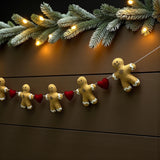 Rustic Farmhouse Gingerbread Men-Christmas Tiered Tray Bowl Fillers-Christmas Ornies Decor-Christmas Tree Tucks-Christmas Family Gifts