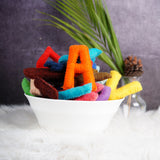Alphabet Letters Set For Kids Nursery: Felt Learning Letters for Toddlers