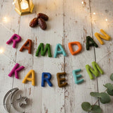 Ramadan Kareem Decor | Handmade Wool Felt Islamic Home Decoration | Thoughtful Family Gift | Ramadan Wall & Table Decor