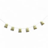 Wool Felt Ghost Garland: Halloween Decoration