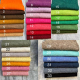 3mm Wool Felt Sheet – Thick Pure Wool Felt for Crafts, High-Quality Wool Felt Sheets, Ideal for Sewing & DIY Projects