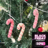 Christmas Candy Cane Hanging Ornaments, Felt Christmas Charm, Candy Charms, Christmas Gifts, Holiday Christmas Candy Decor, Xmas Candy Charm