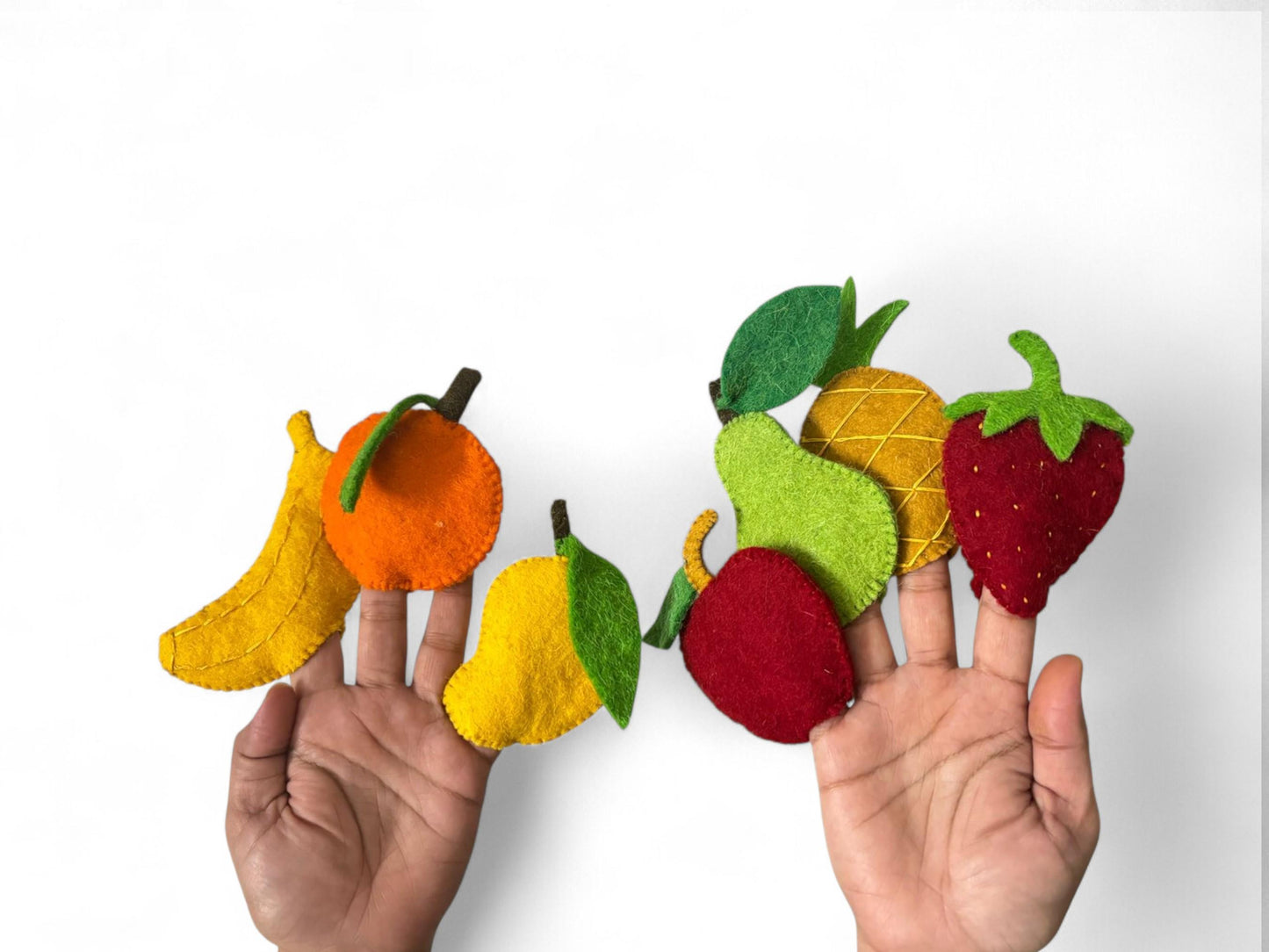 felt Finger Puppet Set | Montessori Storytelling Puppets | Preschool & Nursery Toys for Kids
